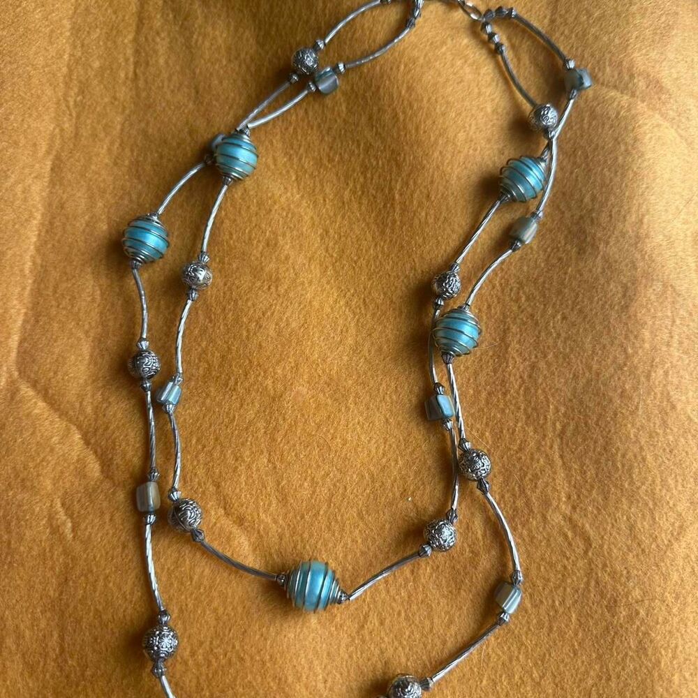 Unbranded Women's Blue and Silver Jewellery